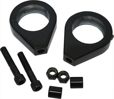 Harddrive 41-034BK Turn Signal Clamps - 41mm - Black