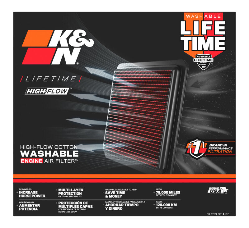 Load image into Gallery viewer, K&amp;N Engineering 33-5100 KN Drop in Air Filters
