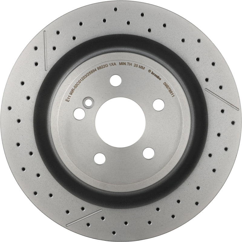 Load image into Gallery viewer, Brembo Oe 09.B788.11 BRE UV Coated OE Equiv Rotors
