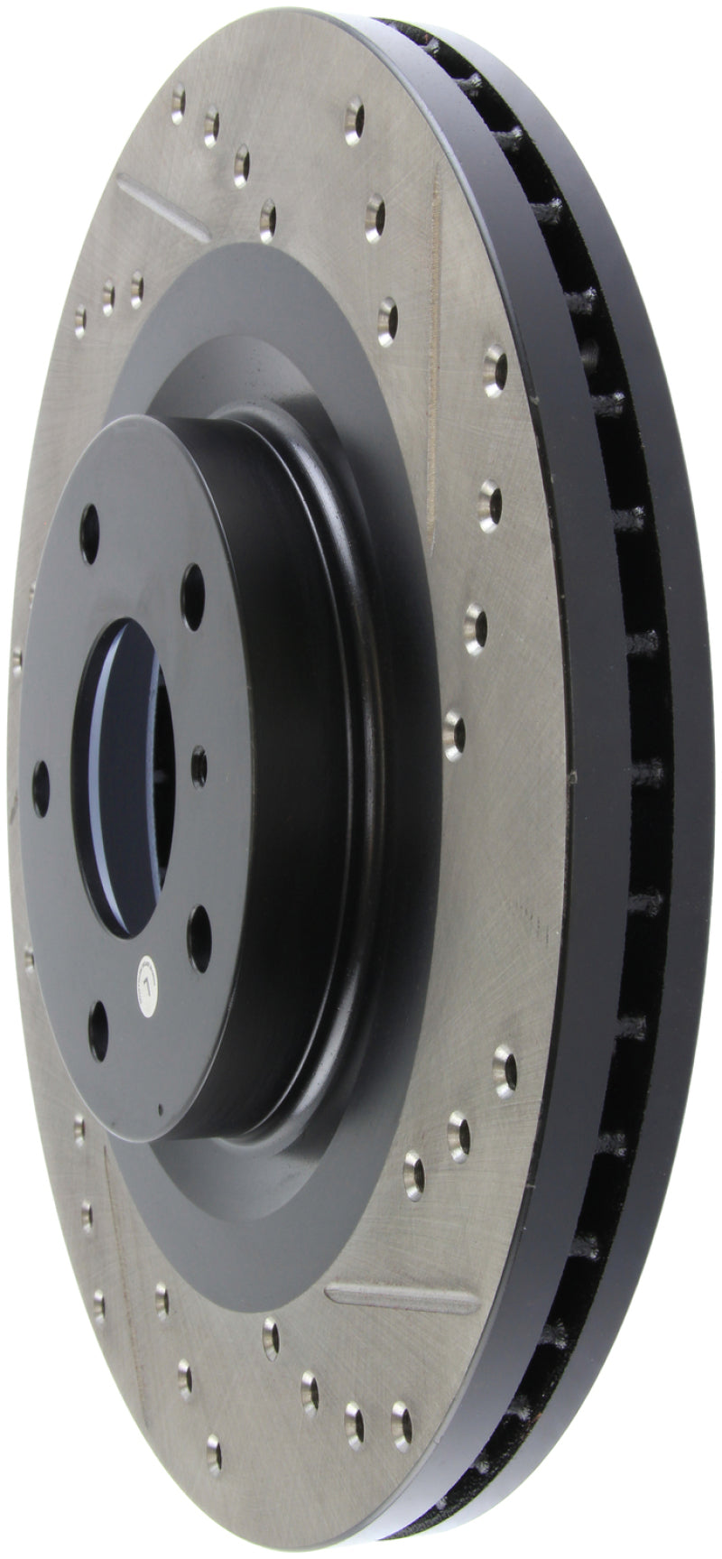 Load image into Gallery viewer, Stoptech 127.42080L ST Slot &amp; Drill Brake Rotors
