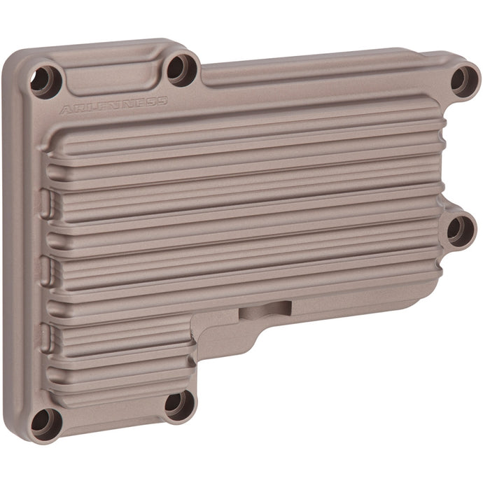 Arlen Ness 03-855 10-Gauge Transmission Side Cover - Titanium Anodized