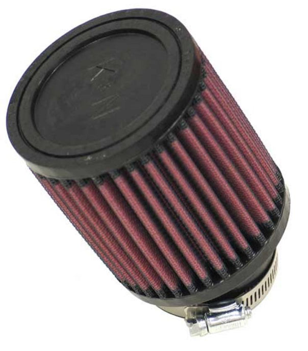 K&N Engineering RU-1700 Universal Round Straight Air Filter - Rubber End Cap