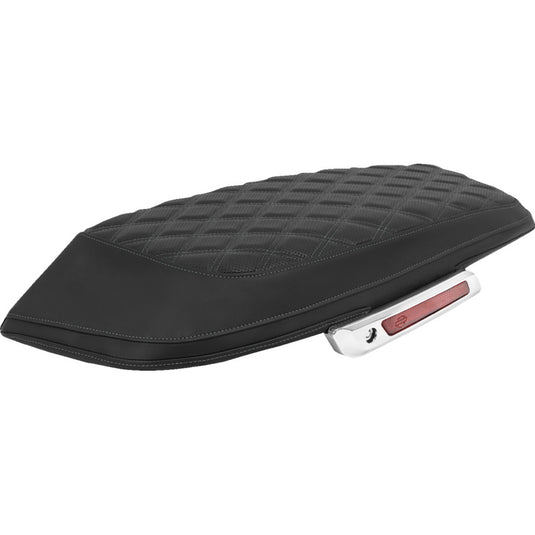 Saddlemen L870-23-18402 Lattice Stitched Saddlebag Lid Cover - Gray