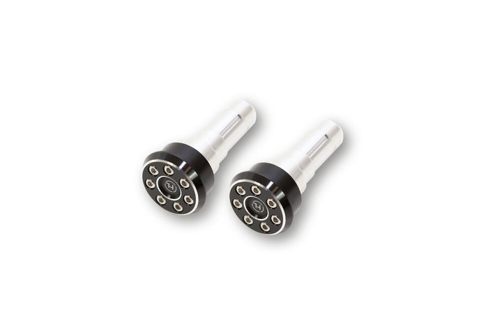 Highsider 161-036 Conero Type 2 Handlebar Weights - Gloss Black