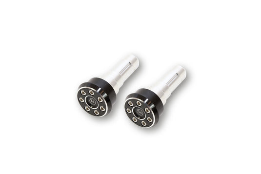 Highsider 161-036 Conero Type 2 Handlebar Weights - Gloss Black
