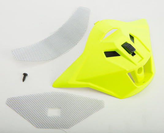 G-Max Mouth Vent for GM-11/S Helmets - Matte Hi-Vis Yellow