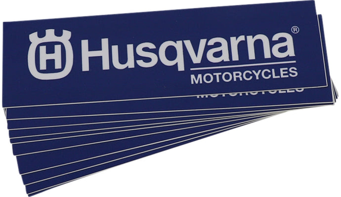 Dcor 40-70-107 Husqvarna OEM Decal - 10-pk. - 6in.