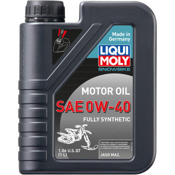Liqui Moly 20356 4T Snowbike Motor Oil - 0W-40 - 1L