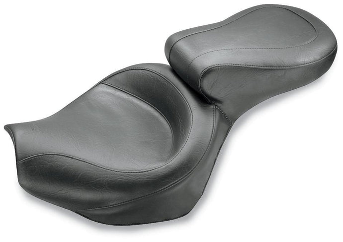 Mustang 76641 Wide Touring One-Piece Seat - Vintage