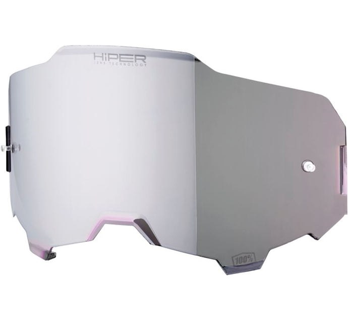 100% Replacement Lens for Armega Goggles - HiPER Mirror Silver