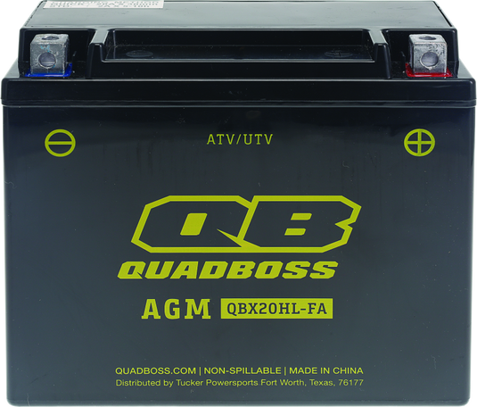 Quadboss 401385 QBS Batteries