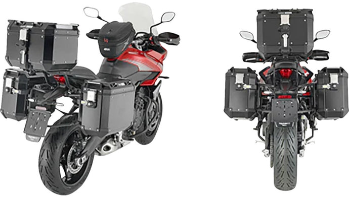 Givi PLO6421CAM Side Case Mounting Rack for Outback Monokey Cam-Side Cases