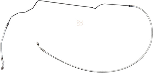 Magnum AS375029 Braided Front Brake Line - Stock - Sterling Chromite