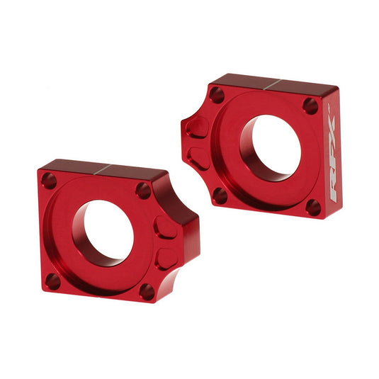 Rfx FXAB 40200 99RD Pro Series Rear Axle Blocks - Red