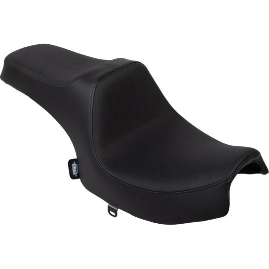 Drag Specialties 0810-2459 Predator III 2-Up Seat (One Size Fits Most, Black)