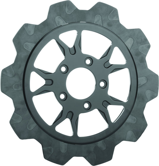 Lyndall Racing Brakes 2104-2158 Crown Cut B-52 Rear Rotor - 11.8in. - Black/Black