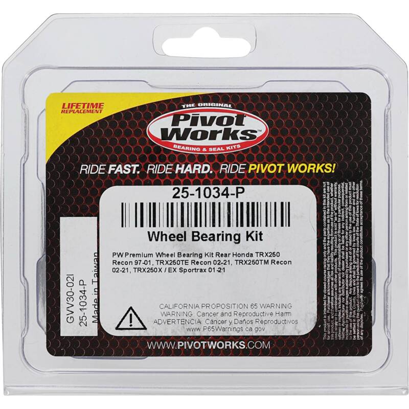 Load image into Gallery viewer, Pivot Works 25-1034-P PIV Wheel Bearing Kit
