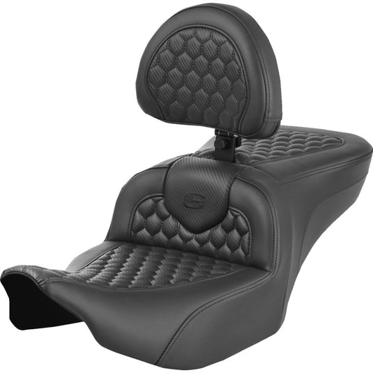 Saddlemen 823-07-189C0 Heated Roadsofa HC Seat with Backrests