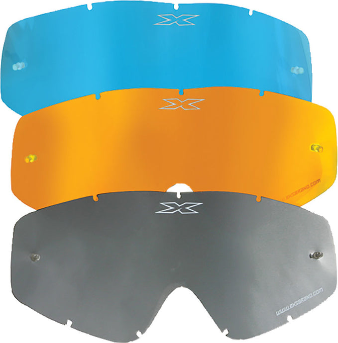Eks Brand Single-Pane Lens for Gox Goggles - Silver Mirror