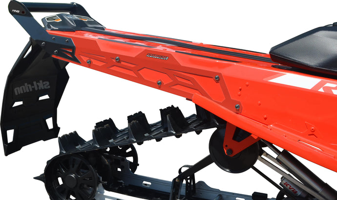 Straightline Performance 183-235-RED Hide N Go Rear Bumper -  Red/Black