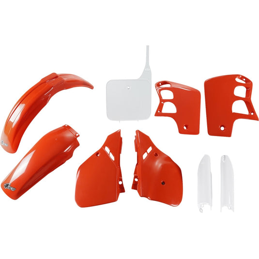 Ufo Plastics HOKIT091F@999W Complete Body Kit - OEM 90 (Red/White)