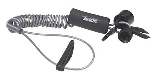 Atlantis A3185 Sea-Doo DESS Lanyard - Silver Multi-End