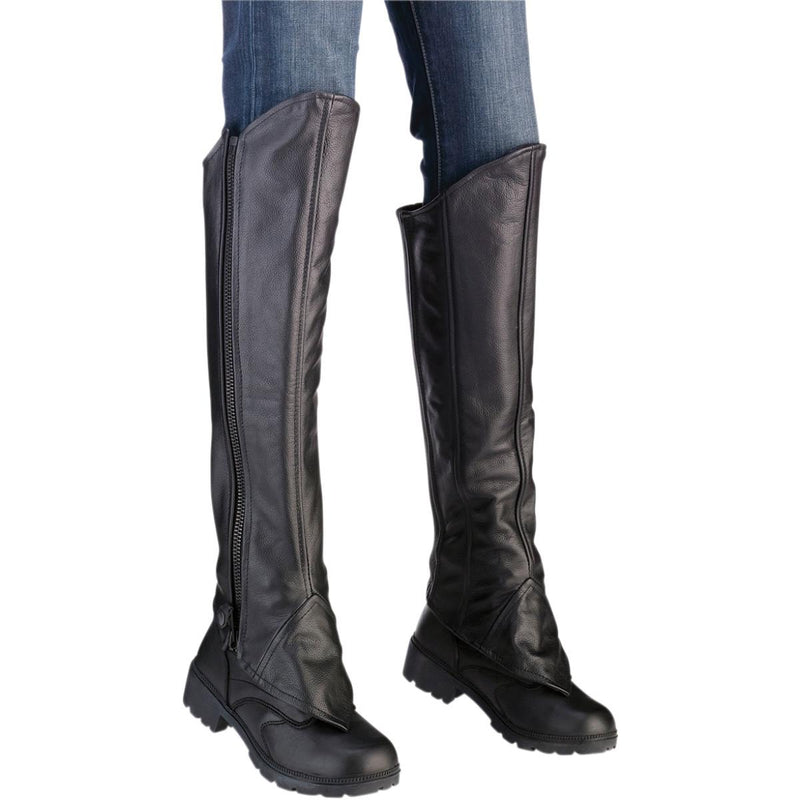 Z1R Womens Half Chap Black