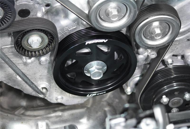 Load image into Gallery viewer, Perrin Performance PSP-ENG-101BK PA Crank Pulley

