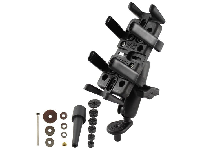 Ram Mounts RAM-B-176-UN4 Moto Mount X-Grip Stem Mount 2.47 x 1 Complete Kit