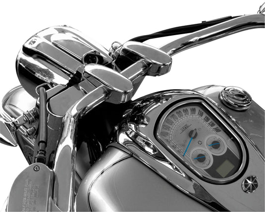 Baron Custom Accessories BA-7422-00 Liner Riser Pullback Riser - Chrome