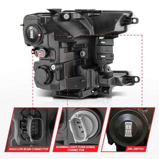 Anzo 111589X ANZ LED/Projector Headlights