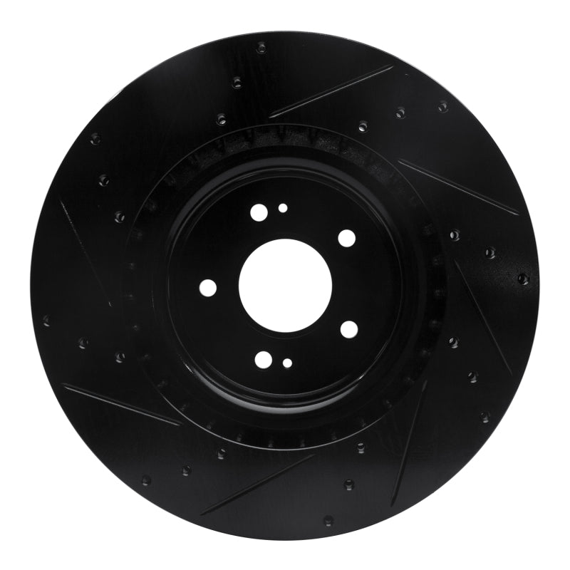 Load image into Gallery viewer, R1 Concepts 633-21038R RNC Brake Rotor - Drill &amp; Slot

