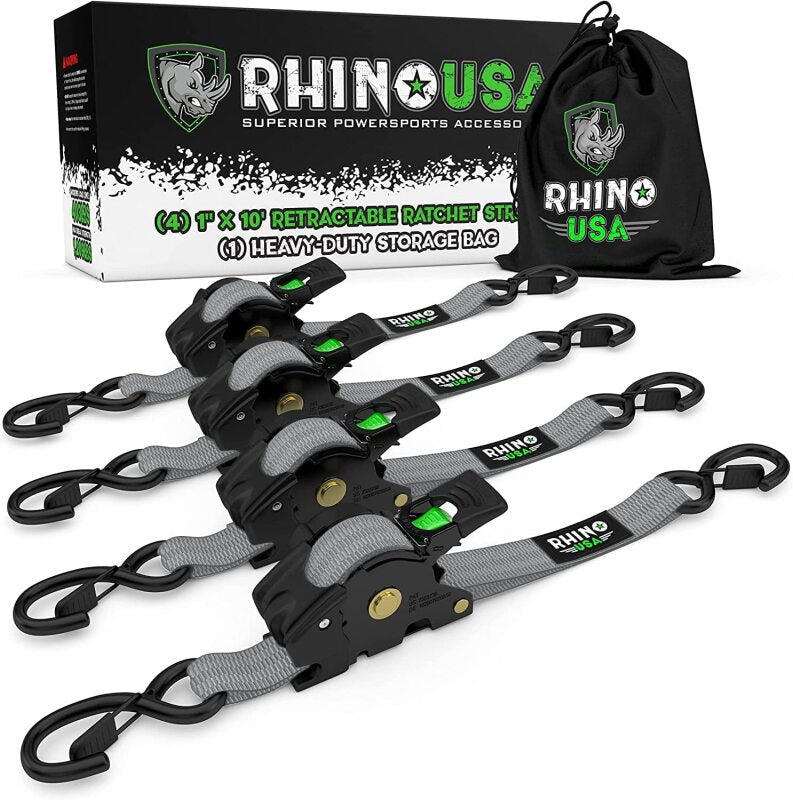 Load image into Gallery viewer, Rhino Usa TD-RSRE1X10-GRY RSA Straps

