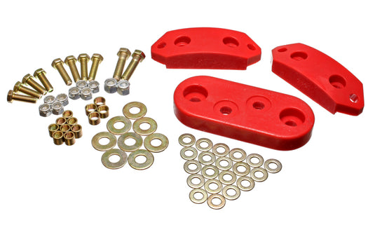 Energy Suspension 15.1101R ES Eng/Trans Combo Kit - Red