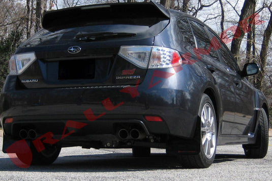Rally Armor MF15-UR-BLK/RD RAL UR Blk Flap/Rd Logo