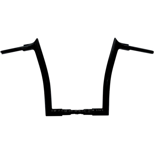 Fat Baggers, Inc. 808014-B 1-1/2in. EZ Install Pointed Top Handlebar Kit - Black