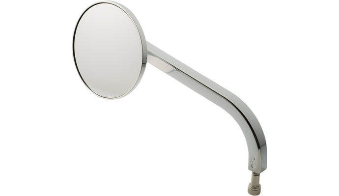 Joker Machine 03-050-3L No. 7 Standard 3-1/4in. Round Mirror - Chrome - Left