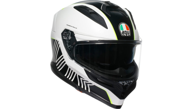 Load image into Gallery viewer, Agv K7 Super 46 Helmet (Medium, White/Black)
