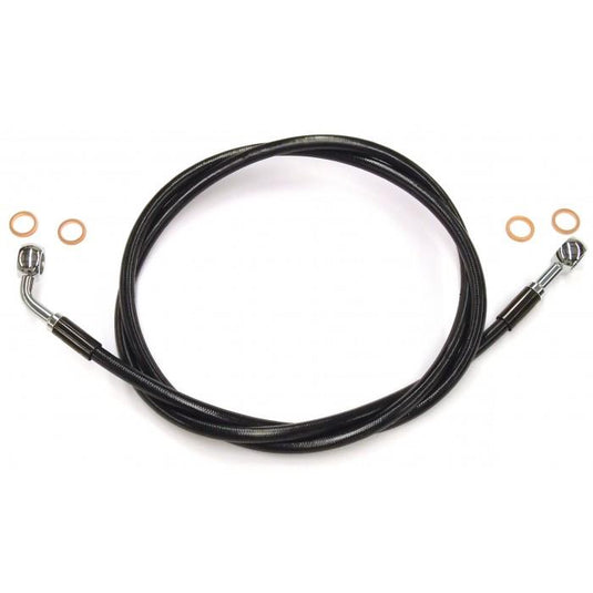 Magnum SBC0607-48 Black Coated XR Stainless Front Brakeline Kit - 48in. Total Length