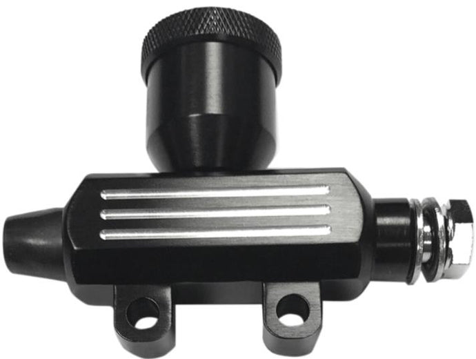 Drag Specialties 1731-0610 Solo Custom Mini Rear Master Cylinder - Black
