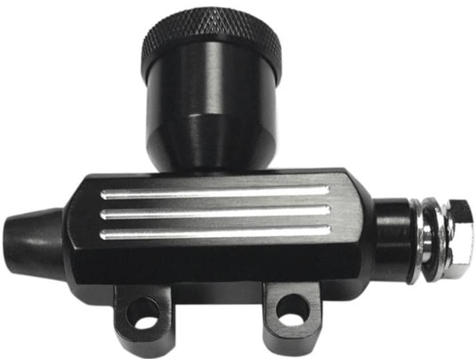 Drag Specialties 1731-0610 Solo Custom Mini Rear Master Cylinder - Black
