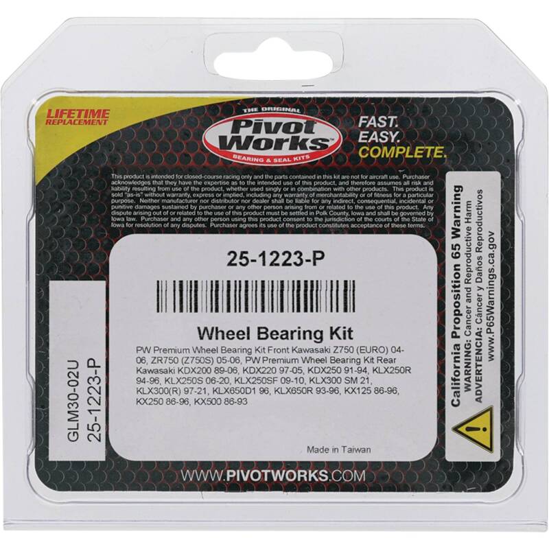 Load image into Gallery viewer, Pivot Works 25-1223-P PIV Wheel Bearing Kit
