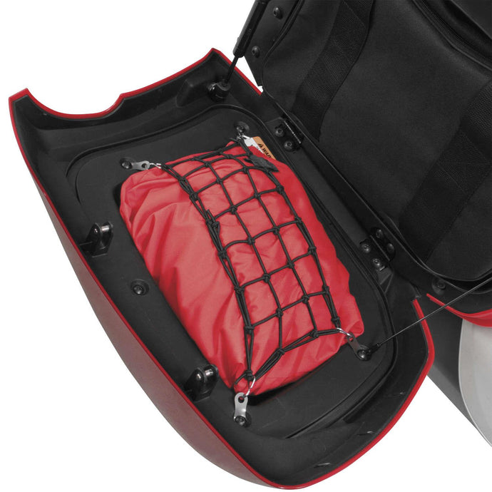 Show Chrome 41-156 3-Piece Trunk and Saddlebag Lid Net Set