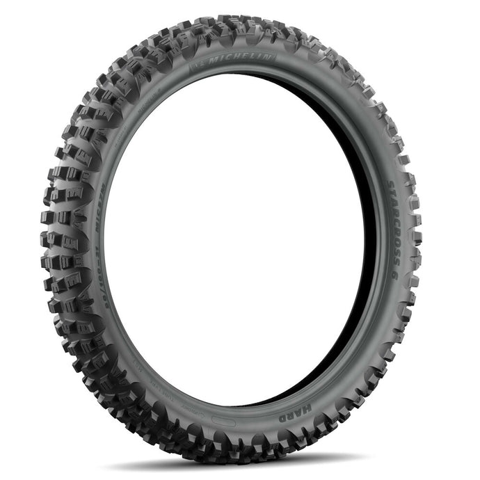 Michelin 17740 Starcross 6 Hard Front Tire - 90/100-21