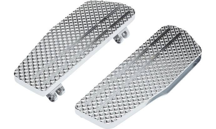 La Choppers LA-P101-00C Billet County Floorboard - Chrome
