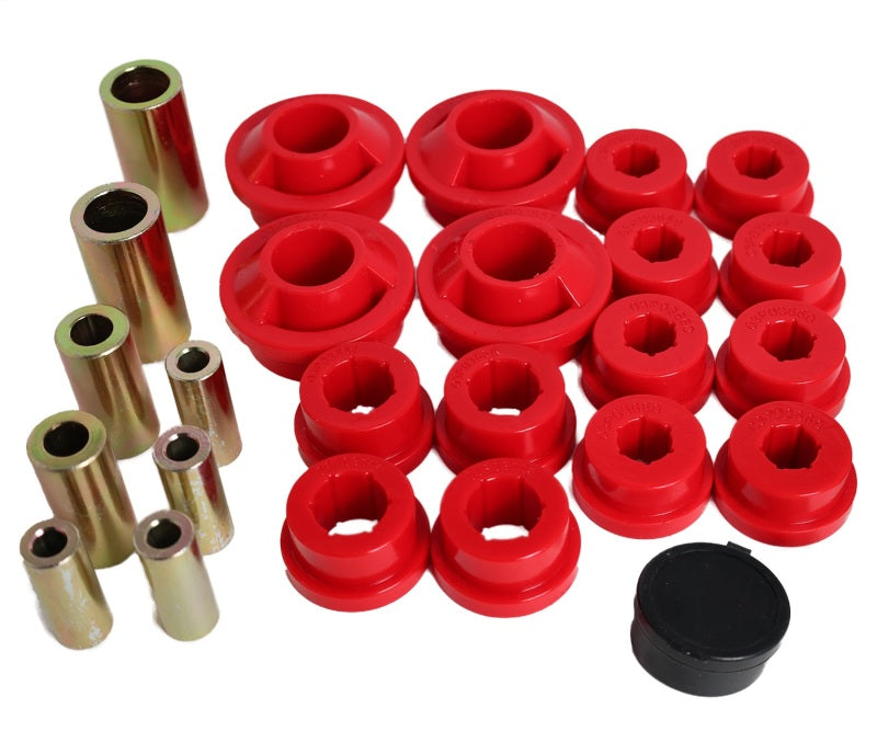Load image into Gallery viewer, Energy Suspension 8.3141R ES Cntrl Arm Bushings - Red

