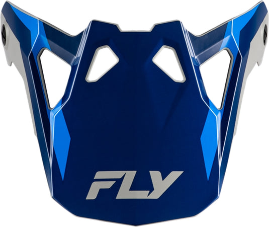 Fly Racing Visor for Fly Formula CP Seal Helmets - Navy/Blue/Gray - XL-2XL