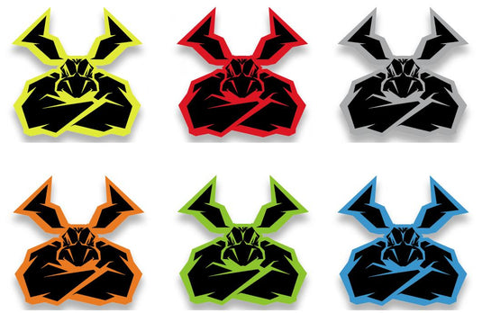 Moose Racing 4320-2023 Agroid Color Decals - 3.48in. H x 3.5in. L