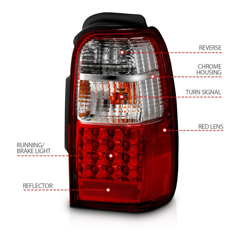 Load image into Gallery viewer, Anzo 311070 ANZ LED Taillights
