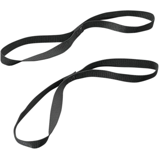 Ancra 45214-14 Soft Ties - 12in. - Black